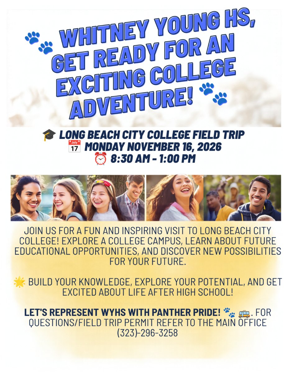Field Trip 11/16/2026